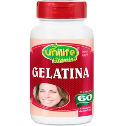 GELATINA PURA 550MG 60 CPS