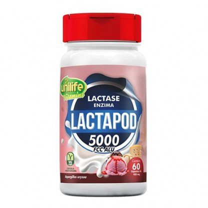 LACTAPOD-LACTASE 450MG 5000FCC 60 CPS