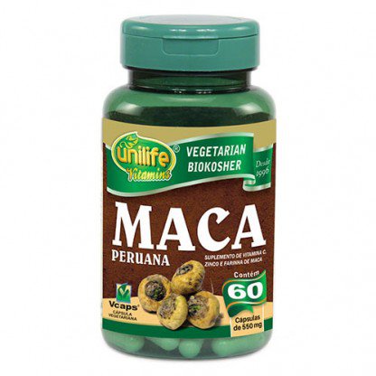 MACA PERUANA+VIT C E ZINCO 60 CPS