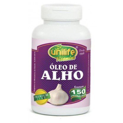 OLEO DE ALHO 250MG 150 CPS