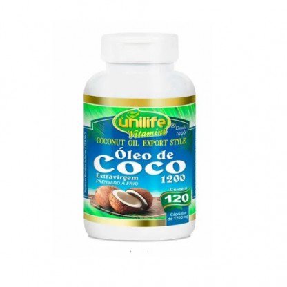 OLEO DE COCO EXTRA VIRGEM 120 CPS