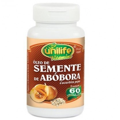 OLEO DE SEMENTE DE ABOBORA 1000MG 60 CPS