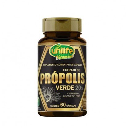 EXTRATO DE PROPOLIS VERDE 60 CPS