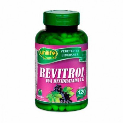 REVITROL-UVA DESIDRATADA 500 MG 60 CPS