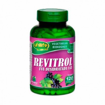 REVITROL-UVA DESIDRATADA 500 MG 60 CPS