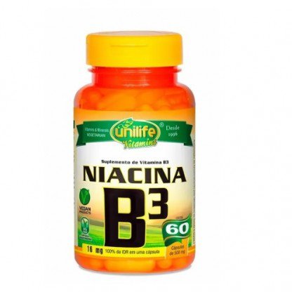 NIACINA-VITAMINA B3 16MG 60 CPS