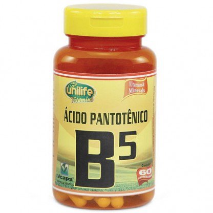 VITAMINA B5-ACIDO PANTOTENICO 60 CPS