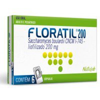 FLORATIL 200 MG 6 CAPS