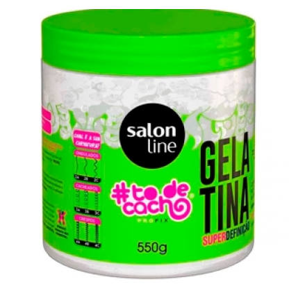 GELATINA S.LINE T.CACHO 550GR SUP.FIXAC