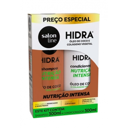 KIT S.LINE HIDRA SH+COND 300ML COCO