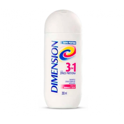 SH DIMENSION 3X1 A.CASPA NORM/SECO 200ML
