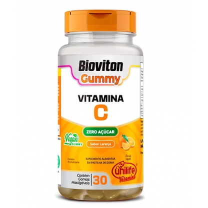 BIOVITON GUMMY LARANJA FE+VIT C 30 GOMAS