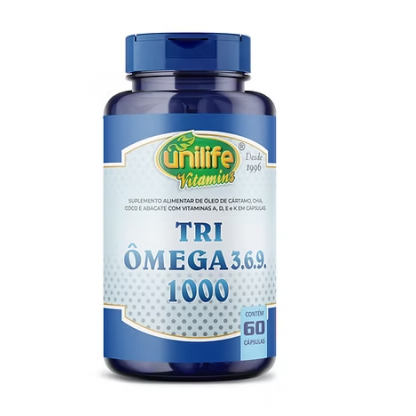 TRI OMEGA 3.6.9. 1000MG 60 CPS