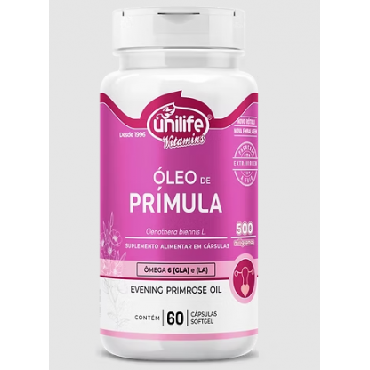 OLEO DE PRIMULA 500MG  60 CPS