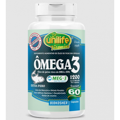 OMEGA 3-OLEO DE PEIXE EXT PURO  60 CPS