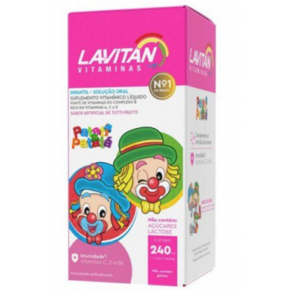 LAVITAN KIDS 10 COMP EFERV T.FRUT CIMED