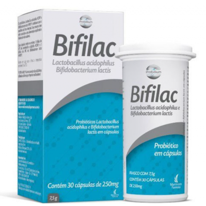 BIFILAC 250MG 30 CPS