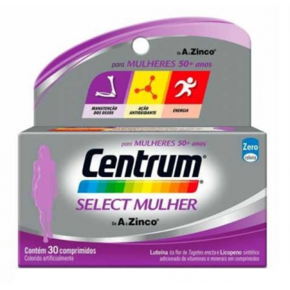 CENTRUM SELECT MULHER 30 CAPS.